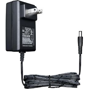 12V 2A Power Supply Adapter for Yamaha PSR YPG YPT DGX DD EZ P Digital Piano and Portable Keyboard Series, 24W AC Adapter Replacement for More 12V Devices (UL Listed, 6ft Long Cord)