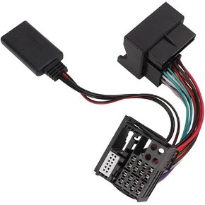 Car Module AUX Adapter 5.0 Radio Aux Cable 16 Pin AUX Adapter AUX Modul Replacement for W169 W245 W203 W209 W164