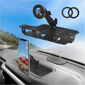 2024 2025 Tundra Metal Dash Platform Phone Mount Magnetic Phone Holder for 2022 2023 2024 2025 Tundra 2023 2024 2025 Sequoia Cell Phone Holder Dash Phone Mount 2024 Tundra Dash Mount
