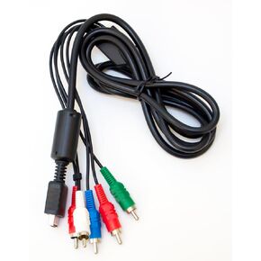Old Skool HD Component AV Cable Compatible with Playstation 3, Playstaion 2 (PS3 PS2)