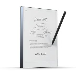 reMarkable 2 Tablet with 10.3" Digital Paper Display, featuring Marker Plus Pen with eraser, USB-A to USB-C Cable (Renewed)