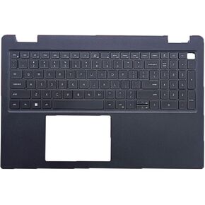 Replacement Upper Case Palmrest Top Cover Backlit Keyboard for Dell Latitude 3520 E3520 Laptop 0DJP76 DJP76