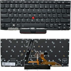 Laptop Replacement US Layout with Backlit Keyboard for Lenovo ThinkPad X1 Nano GEN 1 (Type 20UN 20UQ) 2021 SN20X82238 SN20X82274