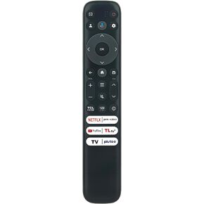 Replace Voice Remote RC813 fit for TCL Smart Google TV 43S551G 50S551G 55S551G 65S551G 75S551G 85S551G 55QM751G 65QM751G 75QM751G 85QM751G 98QM751G 65QM851G 75QM851G 85QM851G 98QM851G 43Q651G 32S350G