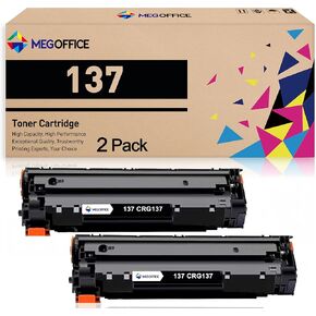 Compatible Toner Cartridge Replacement for Canon 137 Black Toner Cartridge CRG137 for ImageCLASS MF236n D570 MF232w MF244dw MF247dw MF249dw MF242dw MF23bn MF230 MF240 MF210 (Black, 2-Pack)