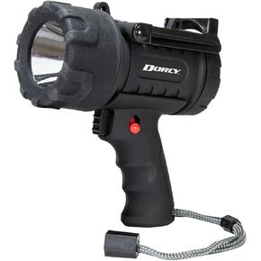 Dorcy USB Rechargeable Spotlight 500 Lumens, Black