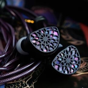 TANGZU Zetian Wu Legend in-Ear Monitor Earphones, Dual Planar Hybrid Driver Earbuds, HiFi Wired IEM Headphones with 0.78mm Detachable Cable Design (4.4mm)