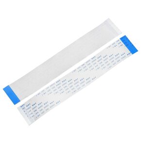 uxcell Flexible Flat Cable, 50 Pins 0.5mm Pitch 150mm FPC FFC Flexible Ribbon Cable for LCD TV DVD Player Laptop 5Pcs (B Type)