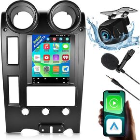 for Hummer H2 Radio 2002 2003 2004 2005 2006 2007, [2+64G] 9.7 inch Hummer H2 Car Stereo Android Touch Screen, Carplay/Android Auto/Hi-Fi Audio/1080P/SWC/Bluetooth