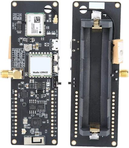 ASHATA GPS Module Board with Battery Base, GPS Module NEO-6M Module with Digital RSSI Function, RF Wake-Up Function, for T-Beam ESP32 433Mhz REV1 in Saudi Arabia