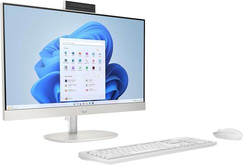 HP 24 All-in-One 23.8 "شاشة تعمل باللمس FHD (Intel Ultra 5 125U (Beats I5-1355U) ، 64GB DDR5 ، 512GB PCIE SSD ، WIFI 6 ، WEBCAM ، Bluetooth 5.3 ، Win11H) W/DKZ USB Expander ، الماوس in Saudi Arabia