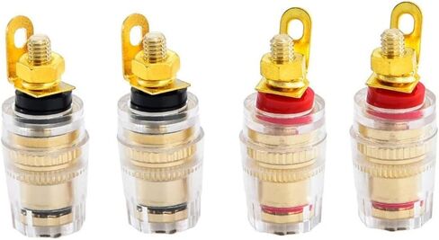 4 حزمة الربط ما بعد الطرفية نهايات 4 مم مقبس الموز الإناث Female F Plug Fire in Kuwait