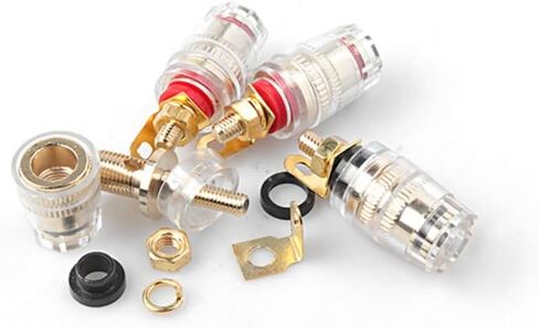 4 حزمة الربط ما بعد الطرفية نهايات 4 مم مقبس الموز الإناث Female F Plug Fire in Kuwait