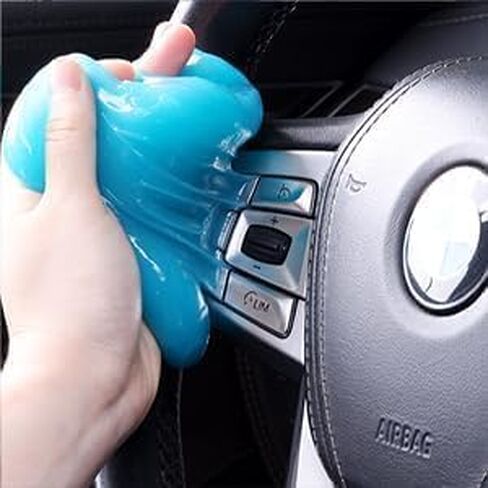 Car Cleaning Gel, Auto Duster Cleaning Kit for Car Universal Gel Cleaner, Auto Detailing Car Vent Keyboard Cleaning Putty for PC Tablet Laptop Keyboard, Camera, Printers, Calculator in Saudi Arabia