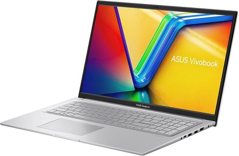 ASUS Vivobook 17 F1704VAP Laptop 2024, 17.3" FHD IPS, Intel 5 120U 10-Core, Iris Xe Graphics, 40GB DDR4 1TB SSD, Backlit Keyboard, Fingerprint, Wi-Fi 6, Win11 Home, COU 32GB USB in Kuwait