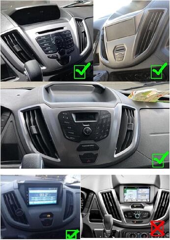 9.7'''Android 13.0 سيارات ستيريو لفورد ترانزيت/Tourneo 2013-2019 Radio Double Din HD Screen Screen Audio Audio مع وحدة GPS Navigation Bluetooth تدعم كاميرا النسخ الاحتياطي 2G+32G (2G+32G) in Kuwait