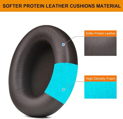 Studio Pro Ear Pads Earpads Replacement Cushions Compatible with Beats Studio Pro - Wireless Bluetooth Noise Cancelling Headphones,High-Density Noise Cancelling Foam,Softer Leather in Saudi Arabia
