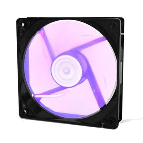 120mm Purple LEDs PC Fans, Sleeve Bearing Silent Cooling Fan for Computer PC Cases, CPU Coolers