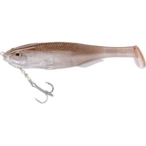 Strike King (FCS6-611) Final Copy Fishing Lure, Pre-Rigged Soft Plastic Swimbait, Free-Swinging Size 2 Treble Hook, Belly Magnetic Hook Keeper, 6-Inches, 1.5-Ounce, Reel Shad