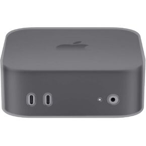 Case Cover for Mac Mini M4 / M4 Pro 2024, Soft Silicone Protective Cover Compatible with Mac Mini M4 / M4 Pro 2024,Shockproof,Dustproof, Waterproof,Anti-Scratch (Black)