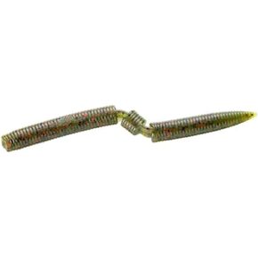 Lake Fork Trophy Lures Hyper Stick 5" Watermelon Red Flake 9 Ct Package