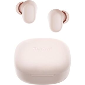 Xiaomi Redmi Buds 6 Play | 10mm Dynamic Driver | AI Noise Reduction | Up to 36-Hour Battery Life | Bluetooth® 5.4 | Touch Control - Global Version - (Pink)