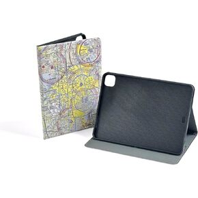 Pilot aeronautical chart Themed Case Cover Compatible for Apple iPad (A03-iPad-2022-2021-2020-Pro-11)