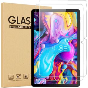 2-Pack Screen Protector For TCL Tab 10 Gen 2 10.4 Inch 2023 Released - Tempered Glass Film High Definition 9H Hardness