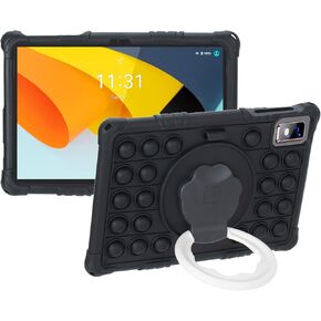 Kids Case for BYYBUO SmartPad A10_L Tablet 10.1 Inch/BYYBUO A10/ T10/ T10 Pro Tablet, Protective Cover with Handle/Stand/Stylus Holder - Black