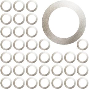 36 Pieces Shim Kit for 1/2" x 28 Thread Barrel Muzzle Devices Alignment Set .223/5.56