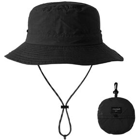 Bucket Hat Foldable Boonie Hat UPF 50+ Sun Protection for Urban Outdoor Beach Fishing Summer Safari Hiking Men Women in Kuwait
