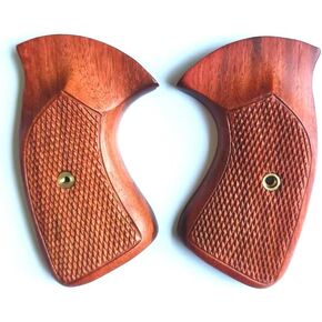 BMPL Hardwood Grips Compatible with Colt fit for Colt King Cobra .38 Special .357 Magnum, Handmade Handcraft