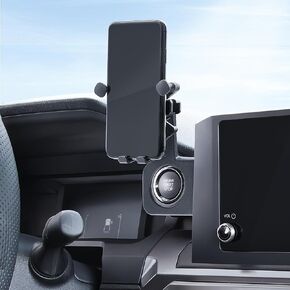 Phone Holder for Tacoma 2024 2025, Phone Mount Compatible with Tacoma Gen 4th 2024 2025 - Compatible with iPhone, Galaxy, Smartphones, for 2024 2025 Tacoma Accessories