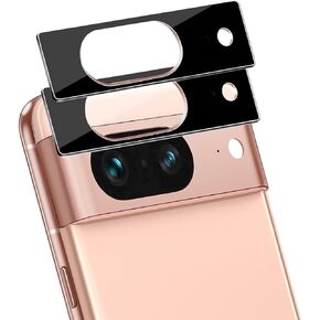[2 Pack for Google Pixel 8A Camera Lens Protector, 9H Hardness [HD Clarity] Case Friendly Anti-scratch, Bubble Free
