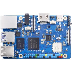 Orange Pi 3B 2GB LPDDR4/4X Rockchip RK3566 4-Core 64-Bit Single Board Computer with eMMC Socket, WiFi 5 and Bluetooth 5.0, Development Board Run Linux/Ubuntu/Debian/Android (2GB)