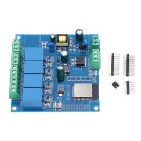 ESP32 Development Board 4 Way Relay Module ، مصدر طاقة قابلة للبرمجة ، قابل لإعادة الاستخدام ، DC5‑60V ، للتحكم في المنزل الذكي
