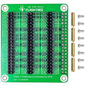 RPi GPIO Extension Module Breakout Board Compatible with Raspberry Pi 3/2 Pi Model B+ Zero