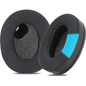 Replacement Cooling-Gel Ear Pads for Sony WH-1000XM4,High-Density, Shock-Absorbing Foam,Ice Silk Fabric (Black)