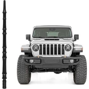 13 Inch Antenna Compatible with 2007-2024 Jeep Wrangler JK JL Gladiator JT Sport Willys 4xe Sahara Rubicon Unlimited Mojave Antenna Replacement Exterior Accessories for Jeep, Bamboo-Shape