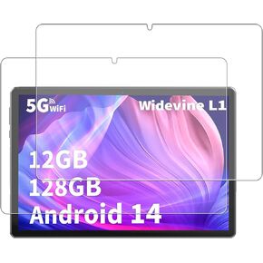 ل yleebg tab10 Android 14 قرص ثماني نواة 10 بوصة 2024 واقي الشاشة ، Wuniak هرمون الزجاجية مضادة للخلع حساسية اللمس ، 2 عبوة