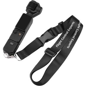Adjustable Nylon Lanyard with 1/4 Screw for DJI Pocket 3/Pocket 2 Handheld Gimbal, Anti-drop Neck Strap Belt Sling for Insta360 X4/X3/X2 Action Sports Camera Accessories
