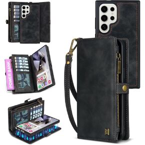 for Samsung Galaxy A15 Wallet Case,Fashionable Leather Wallet Handbag Phone Case,Stylish Crossbody Protection with Card Slots & Anti-Slip Design(Blue)