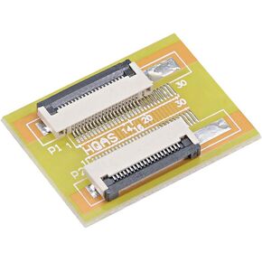 uxcell 0.5mm Pitch 20 Pin to 20 Pin Extension Connector Aapter for FFC FPC Cable Extend Zip HDD