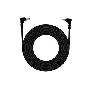 9.8FT 18AWG DC 5.5x2.5mm Dual Right Angle Male-to-Male Power Extension Cord, 12V/24V Compatible, for CCTV Cameras, Routers, LED Strip Lights 2PCS