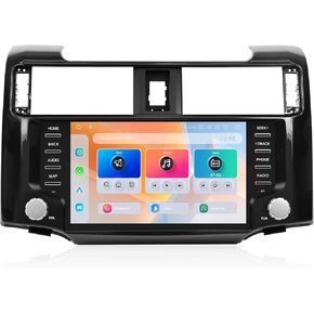 Dasaita 8GB+256GB Stereo for Toyota 4Runner 2010-2023 Replacement, Android 13, Wireless CarPlay & Android Auto, Built-in 4G Cellular, Optical Amplifier, 9 Inch QLED Screen