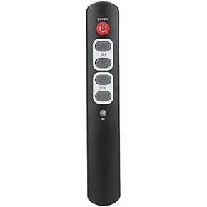 Sonew Bamfive Universal Learning Remote Control with 6 Big Buttons Smart Controller for TV STB DVD HiFi VCR Perfect Choice(Gray)