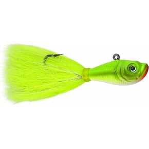 SPRO SBTJCC-2 Prime Bucktail Jig, 2-Ounce, Crazy Chartreuse