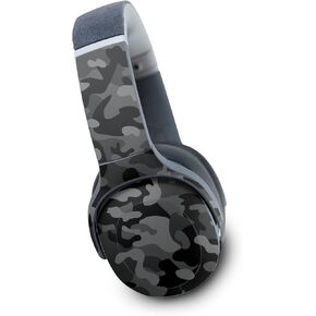 MightySkins Skin Compatible with Skullcandy Crusher Evo Wireless - Black Camo | Protective, Durable, and Unique Vinyl Decal wrap Cover | Easy to Apply | Made in The USA