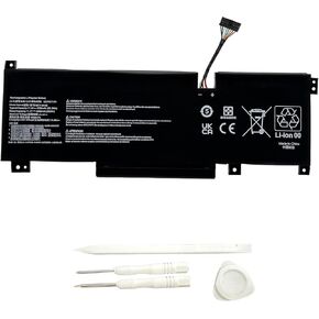 BTY-M492 Laptop Battery Replacement for MSI WF66 WF76 11UI 11UJ Katana GF66 11UD 12UG 12UX GF76 11UE 12UD Crosshair 15 17 A11UCK A11UDK A11UEK Pulse GL66 GL76 11UDK 11UEK 11UCK Sword 15 A11U