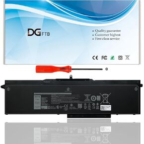 New 1FXDH Laptop Battery Compatible for Dell Latitude 15 5501 5511 E5501 E5511 Precision 3541 3551 Series 01WJT0 D191G 0D191G CN-0D191G(11.4V 97Wh/8071mAh/6Cell)